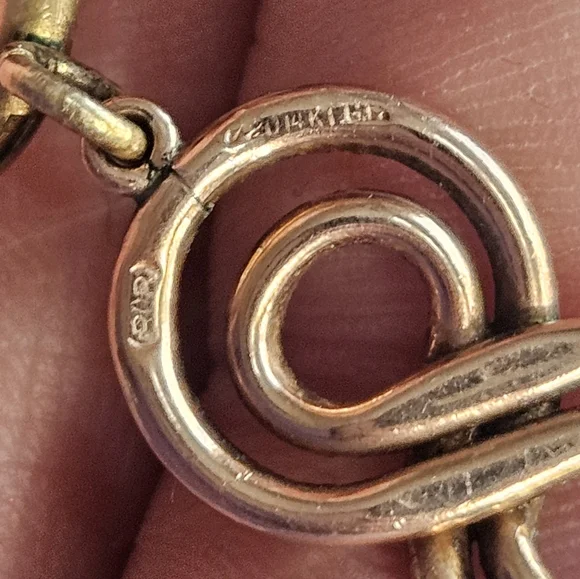 Victorian 14k Yellow & Rose Gold Filled Unique Link Heavy 32g 16.5 Necklace
